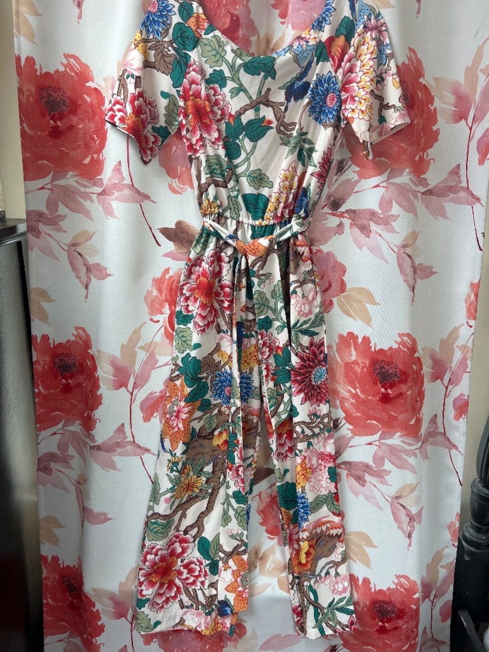 Floral jumpsuit